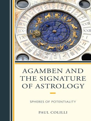 cover image of Agamben and the Signature of Astrology